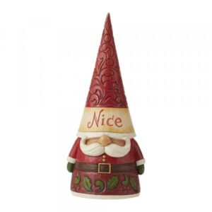 Naughty or Nice - Two Sided Gnome Figurine